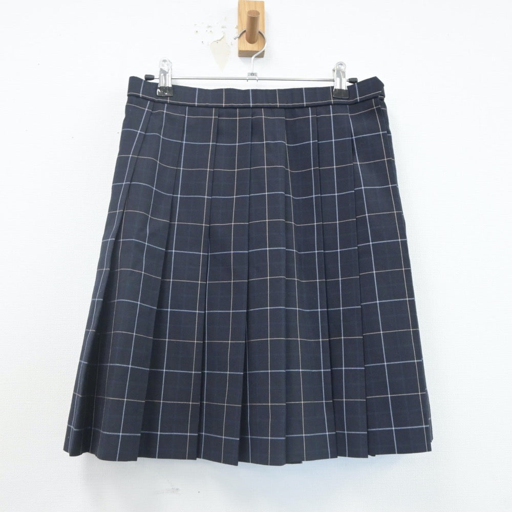 【中古】東京都 千歳丘高等学校 女子制服 3点（シャツ・スカート）sf022087