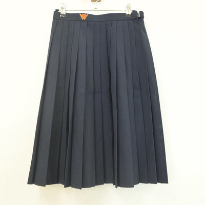 【中古】和歌山県 紀之川中学校 女子制服 3点（セーラー服・スカート）sf022097