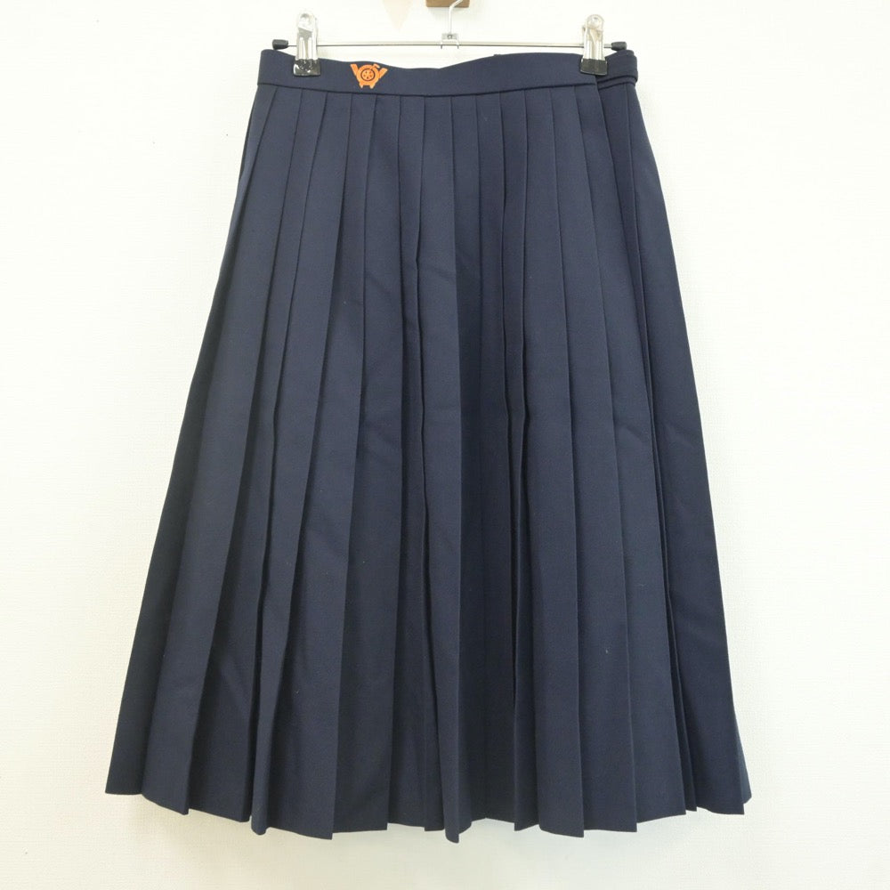 【中古】和歌山県 紀之川中学校 女子制服 3点（セーラー服・スカート）sf022099