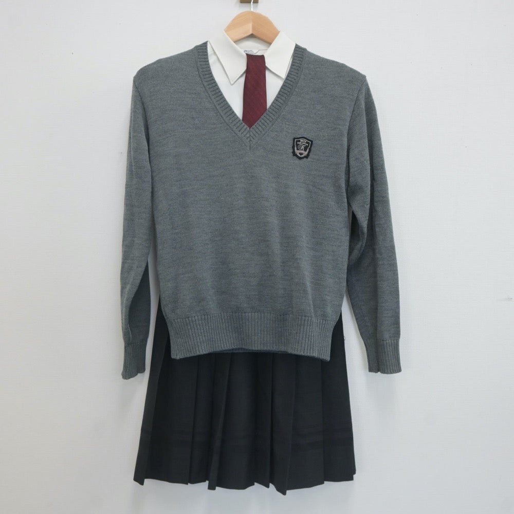 中古制服】広島県 広島工業大学高等学校 女子制服 5点（ブレザー・シャツ・ニット・スカート）sf022106【リサイクル学生服】 | 中古制服 通販パレイド