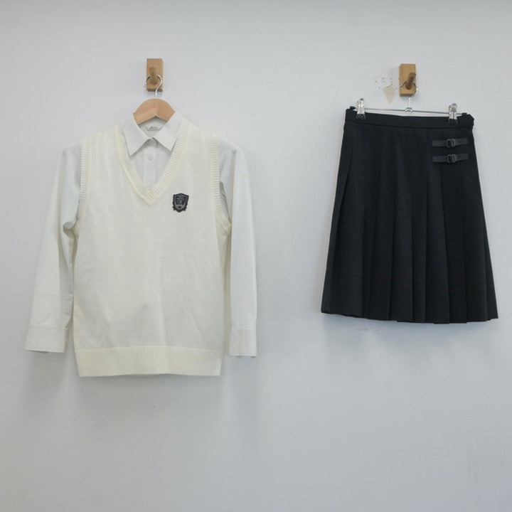 中古制服】広島県 広島工業大学高等学校 女子制服 3点(シャツ 中古制服】広島県 広島工業大学高等学校 女子制服 3点(シャツ