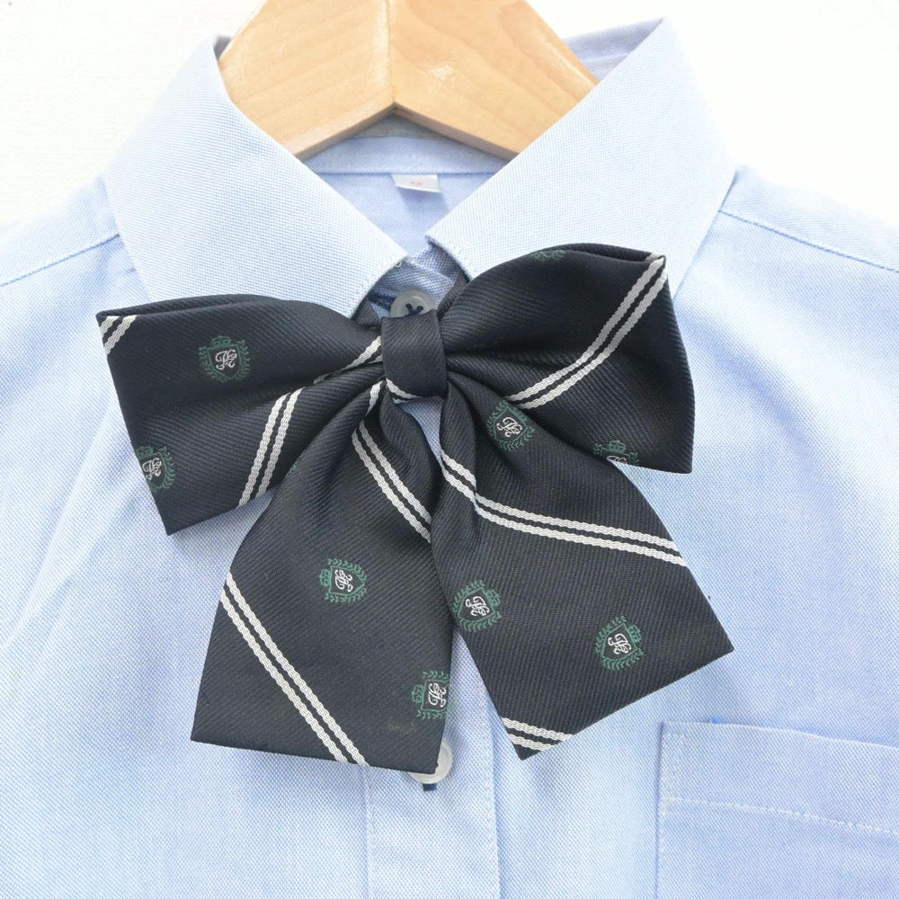 白鵬女子　スカート ブラウス ベスト 中古制服】神奈川県 白鵬女子高等学校 女子制服 5点（ニット