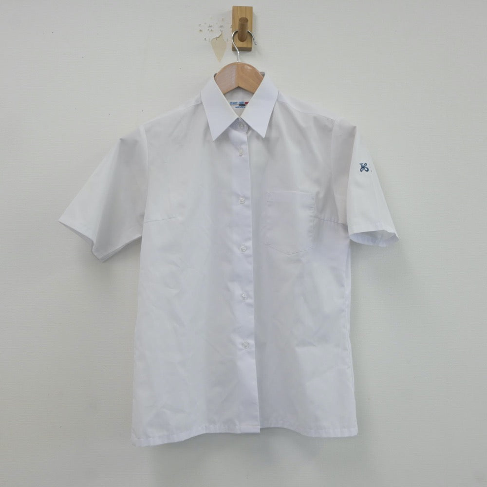 【中古】埼玉県 星野高等学校 女子制服 3点（シャツ・スカート・ニットベスト）sf022146