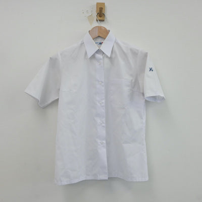 【中古】埼玉県 星野高等学校 女子制服 3点（シャツ・スカート・ニットベスト）sf022146