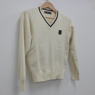 【中古】埼玉県 星野高等学校 女子制服 1点（ニット）sf022155