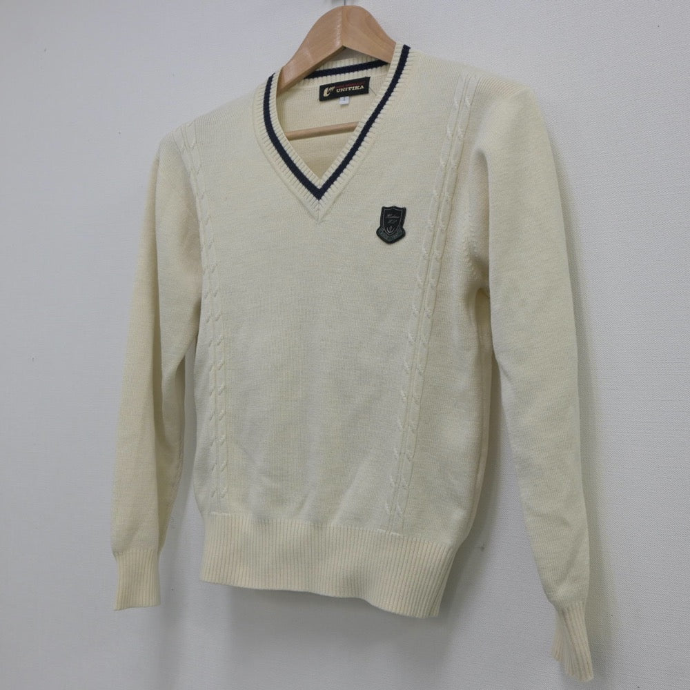 【中古】埼玉県 星野高等学校 女子制服 1点（ニット）sf022155