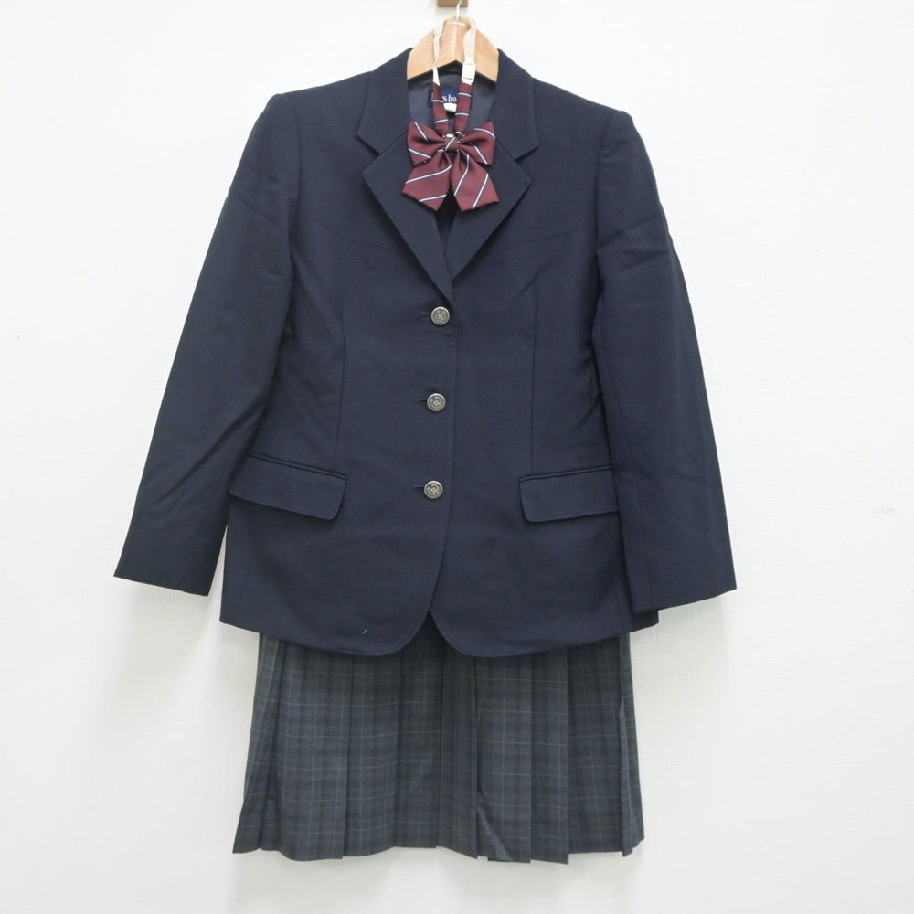 【中古】大阪府 金剛高等学校 女子制服 4点（ブレザー・スカート）sf022158