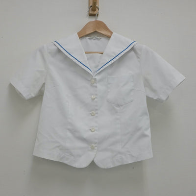 【中古】千葉県 鴨川中学校 女子制服 2点（セーラー服・スカート）sf022166