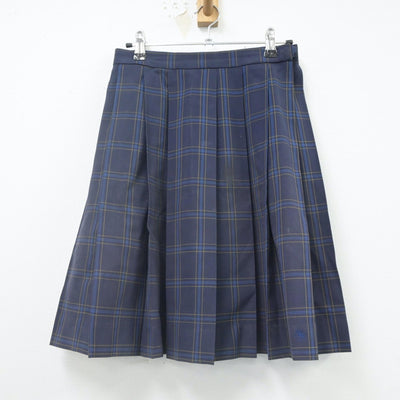 【中古】千葉県 長狭高等学校 女子制服 3点（ベスト・シャツ・スカート）sf022169