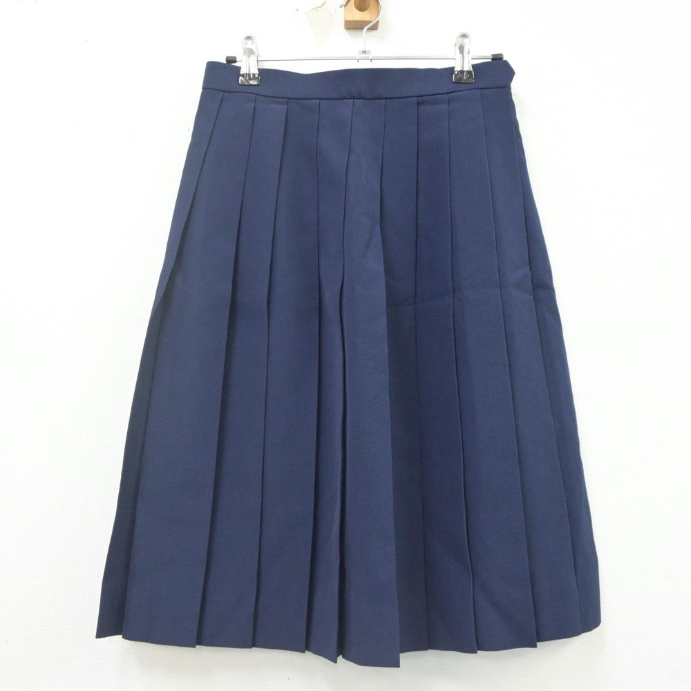 【中古】埼玉県 西武台高等学校 女子制服 2点（ニット・スカート）sf022170