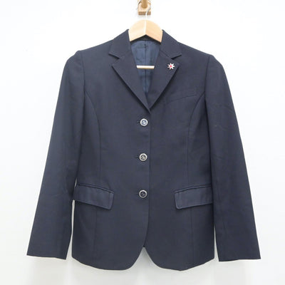 【中古】新潟県 新潟北高等学校 女子制服 3点（ブレザー・スカート）sf022174