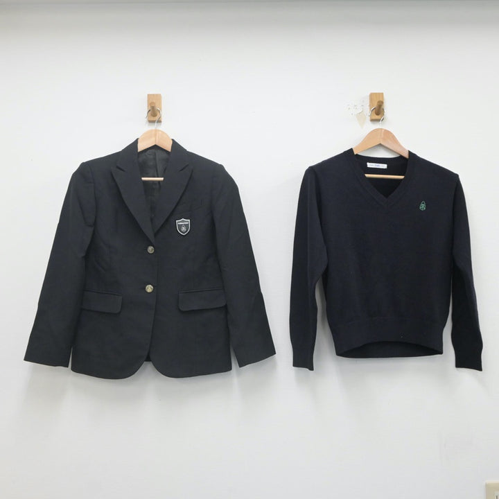 中古制服】神奈川県 横浜翠陵高等学校 女子制服 5点（ブレザー