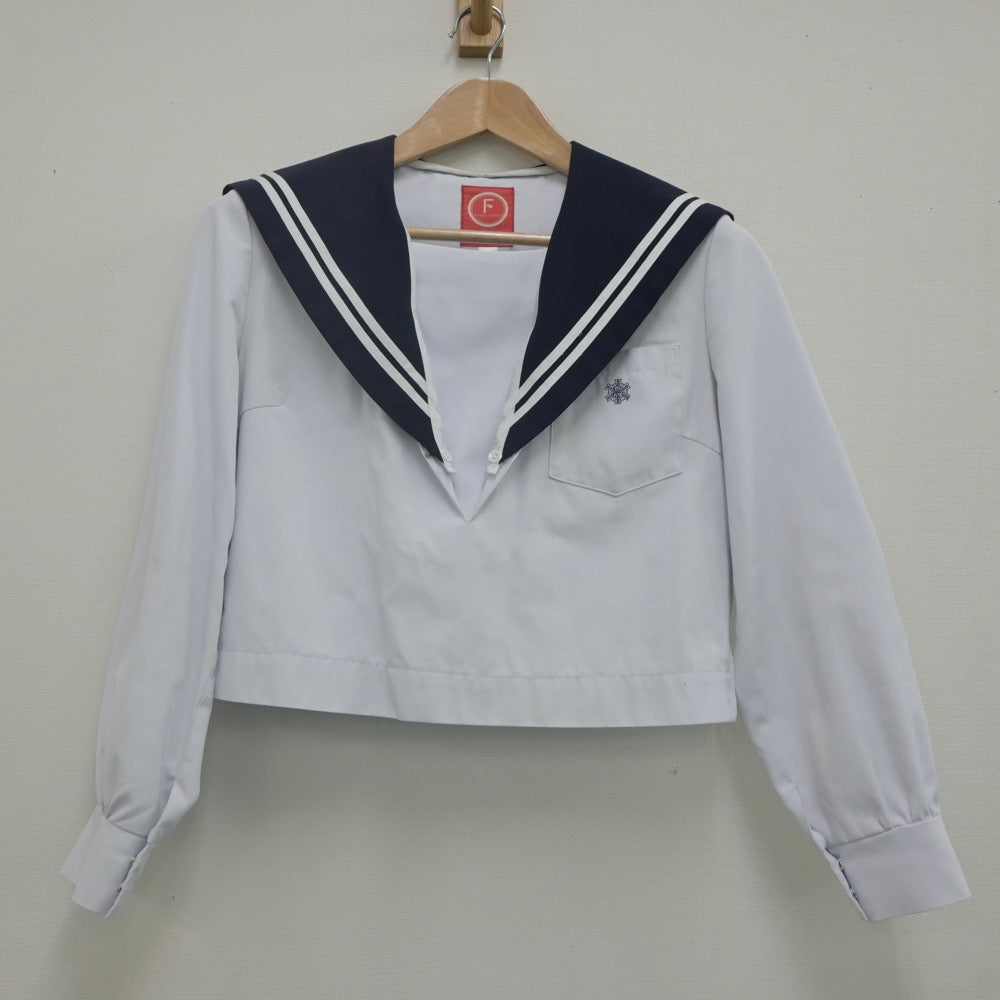 中古制服】愛知県 犬山高等学校 女子制服 3点(セーラー服 中古制服】愛知県 犬山高等学校 女子制服 3点(セーラー服