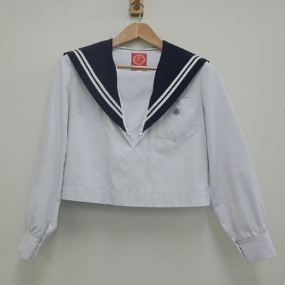 【中古】愛知県 犬山高等学校 女子制服 3点（セーラー服・セーラー服）sf022182