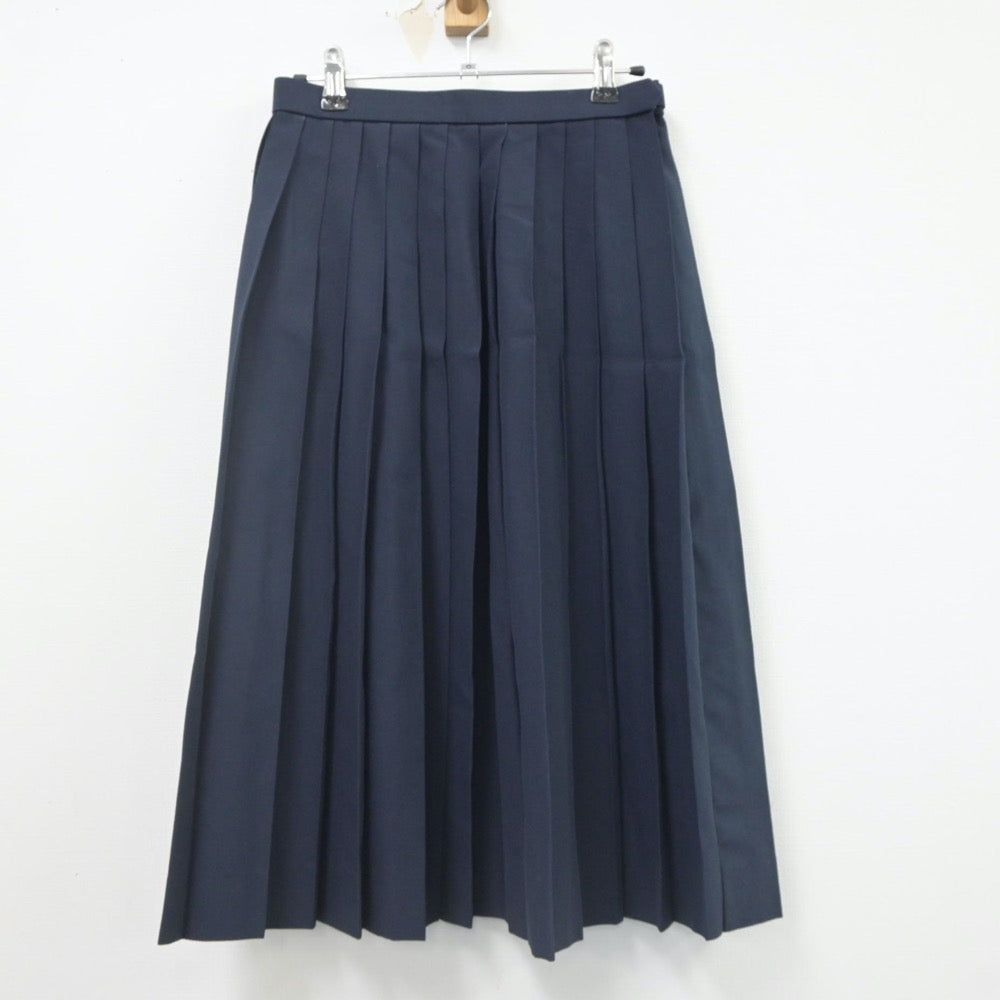 【中古】愛知県 西部中学校 女子制服 2点（セーラー服・スカート）sf022185