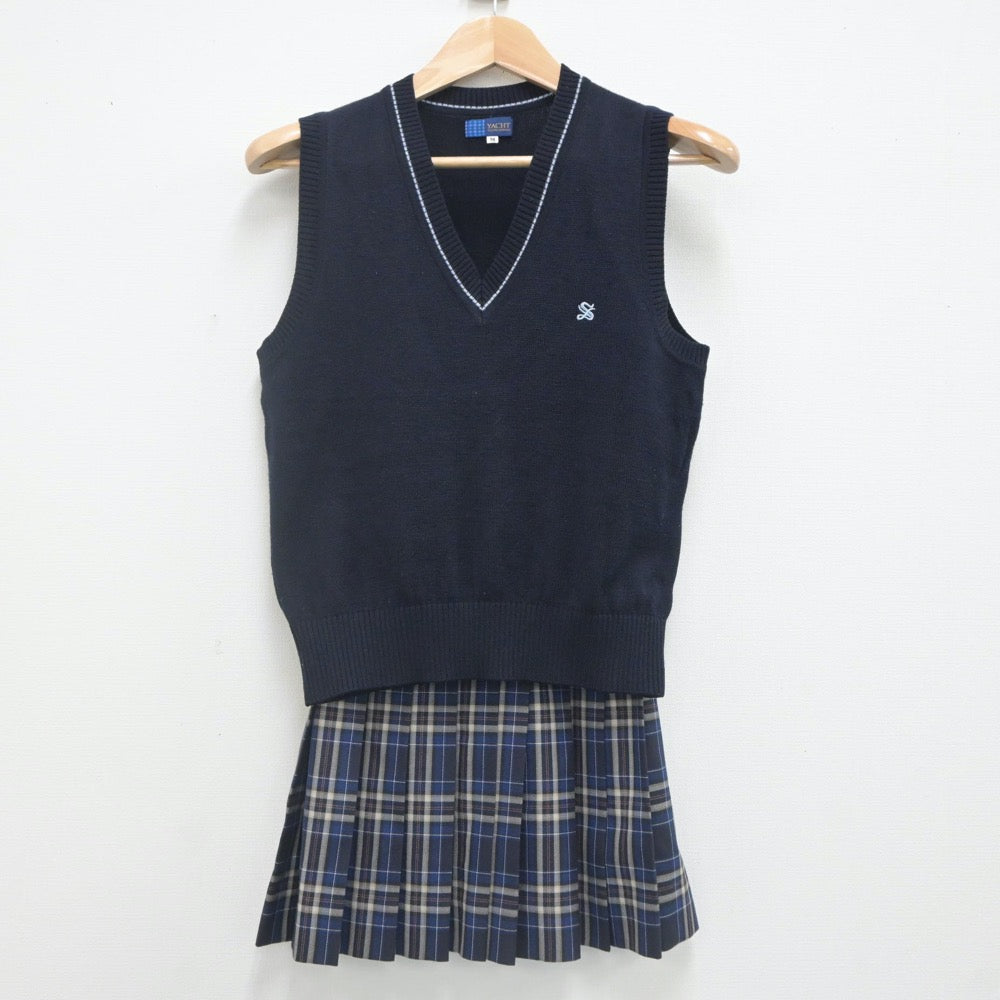 中古制服】埼玉県 西武台高等学校 女子制服 4点（ブレザー・ニットベスト・スカート）sf022189【リサイクル学生服】 | 中古制服通販パレイド