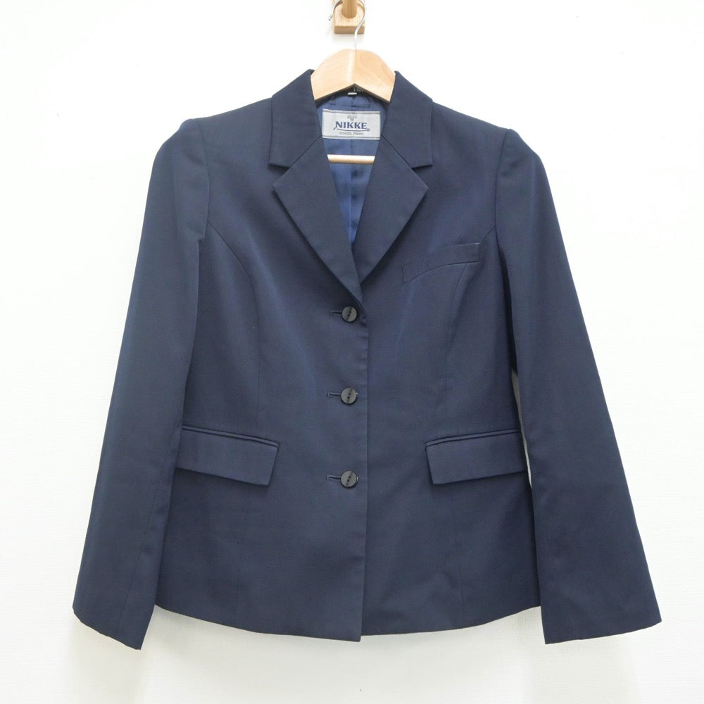 【中古】三重県 伊勢高等学校 女子制服 3点（ブレザー・スカート・スカート）sf022190