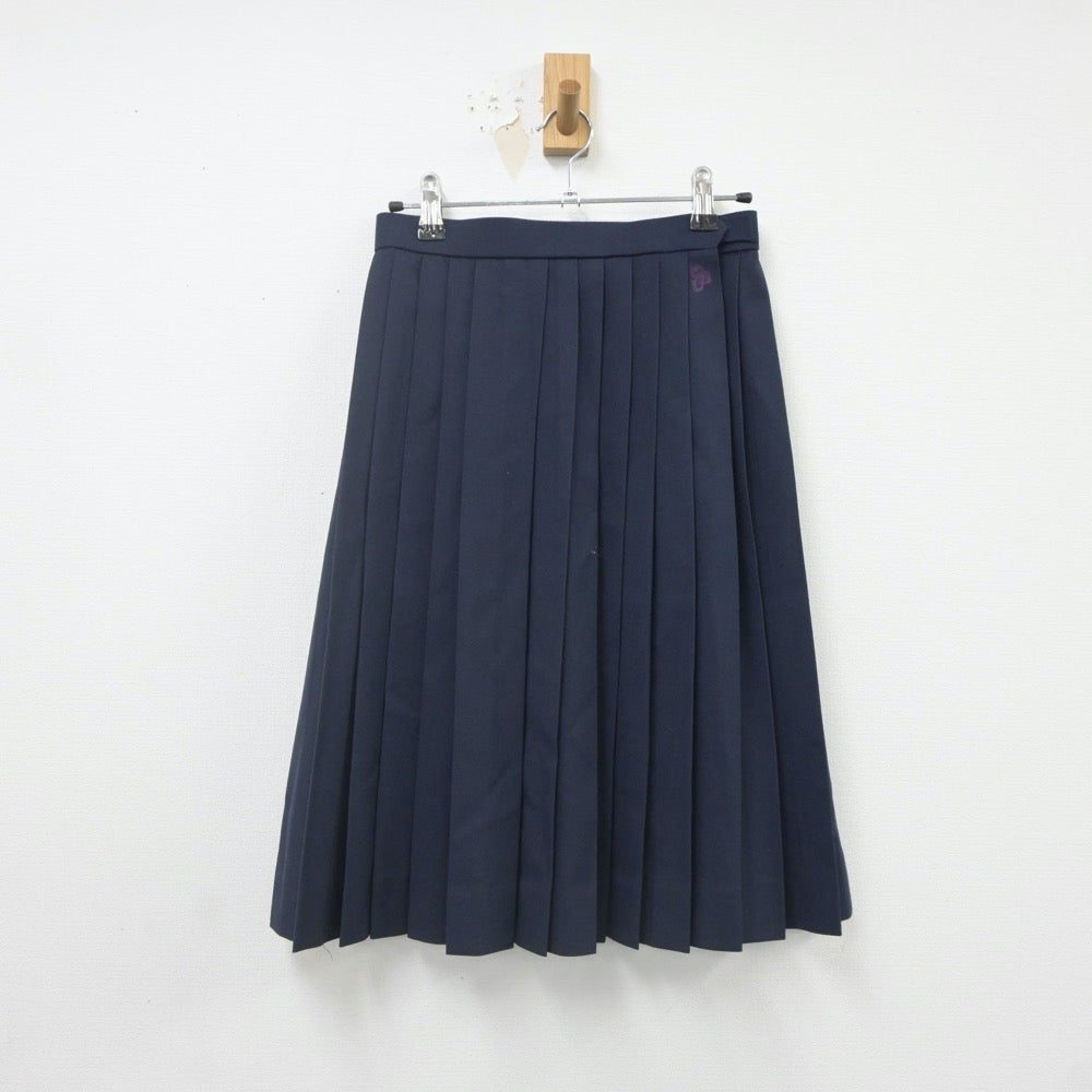 【中古】愛知県 大府高等学校 女子制服 3点（セーラー服・ニット・スカート）sf022203