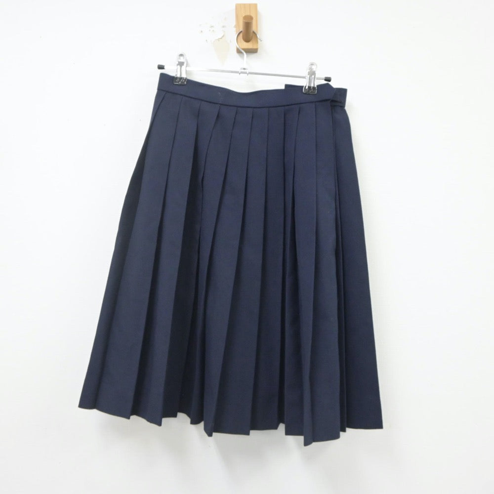 【中古】大阪府 淡路中学校 女子制服 3点（セーラー服・スカート）sf022205