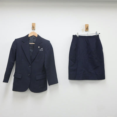 【中古】広島県 安田女子中学高等学校 女子制服 4点（ブレザー・スカート）sf022211