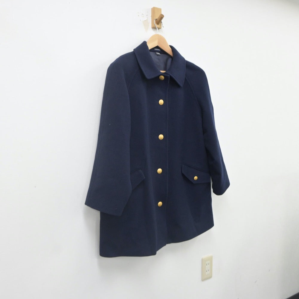 【中古】広島県 安田女子中学高等学校 女子制服 1点（コート）sf022212