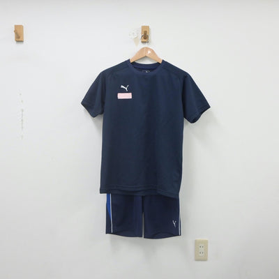 【中古】東京都 深川高等学校 女子制服 2点（体操服 上・体操服 下）sf022217