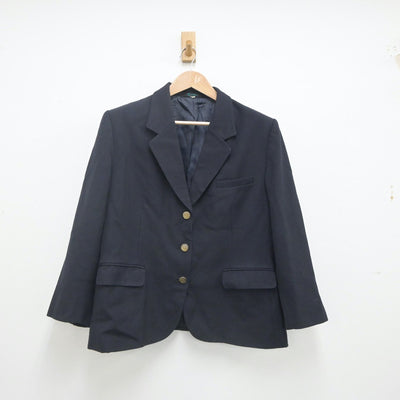 【中古】富山県 龍谷富山高等学校 女子制服 3点（ブレザー・スカート）sf022219