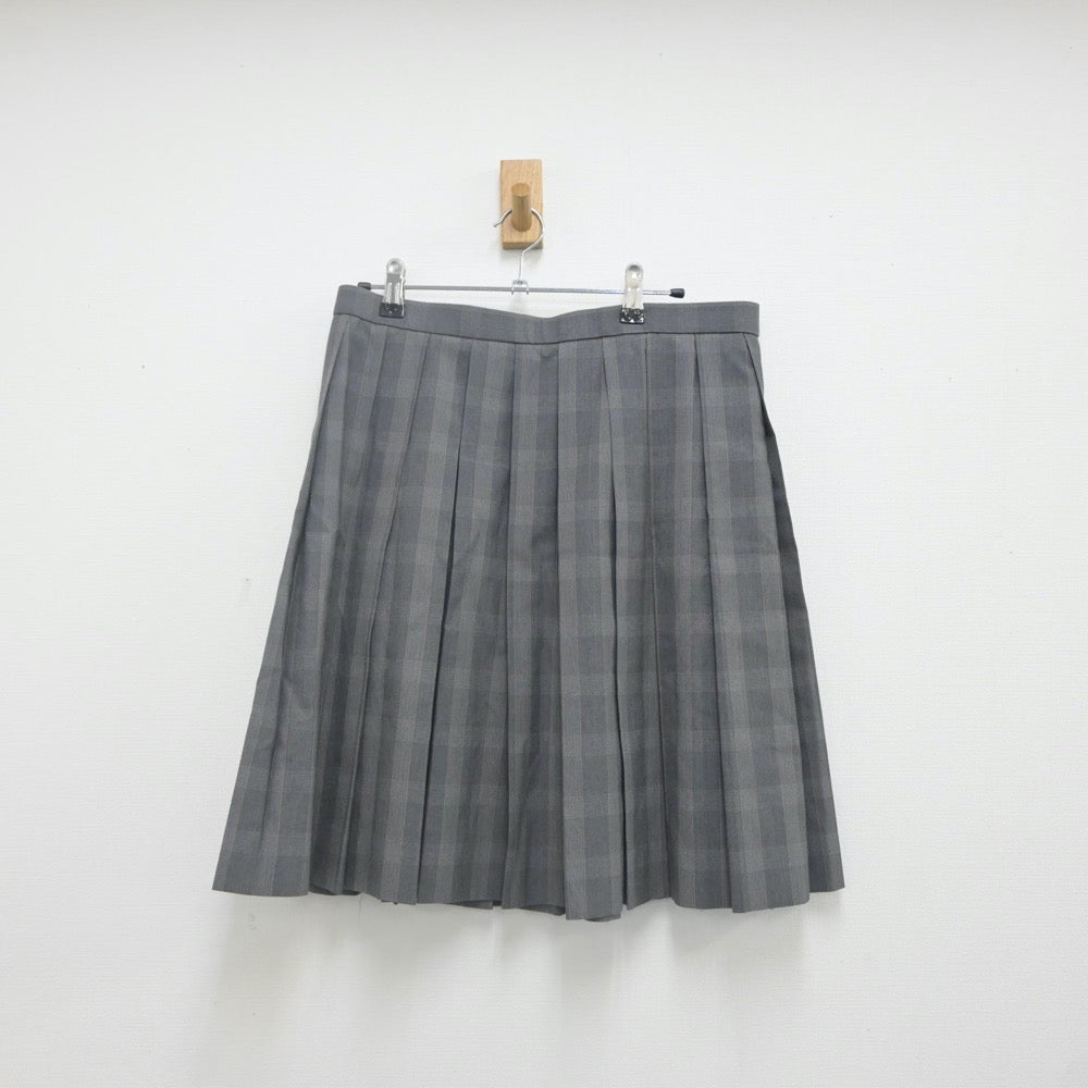 【中古】富山県 龍谷富山高等学校 女子制服 2点（スカート・スカート）sf022221