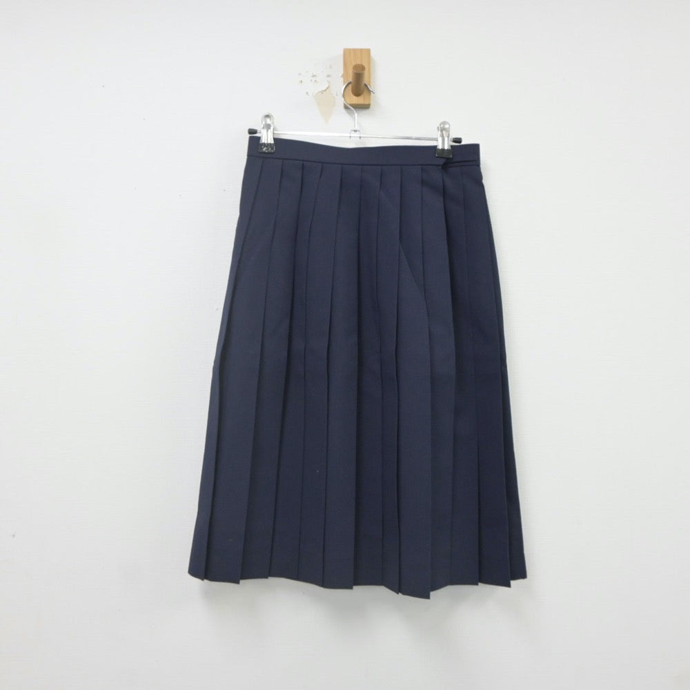 【中古】富山県 龍谷富山高等学校 女子制服 2点（スカート・スカート）sf022221