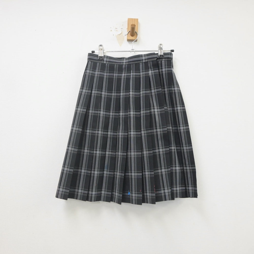 【中古】大阪府 山田高等学校 女子制服 1点（スカート）sf022230