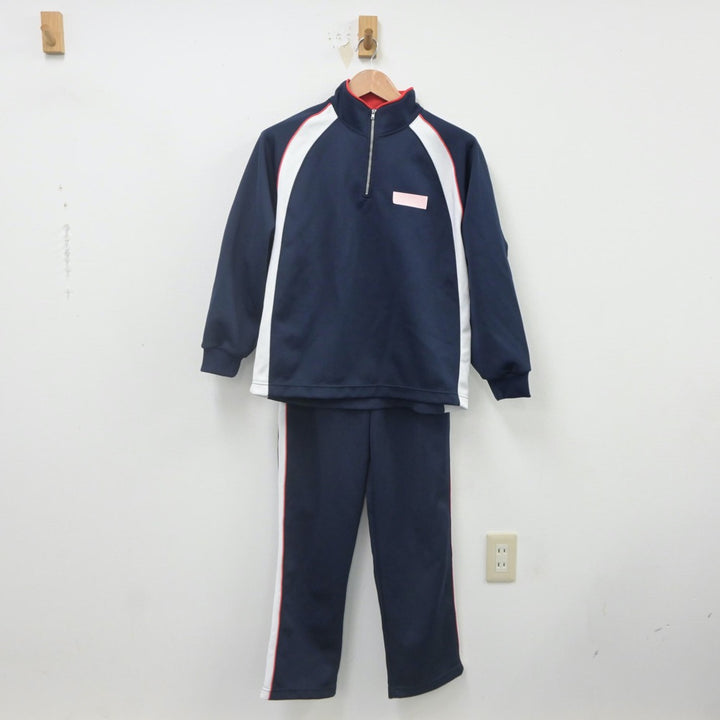 【中古】宮城県 八乙女中学校 女子制服 2点（ジャージ 上・ジャージ 下）sf022236