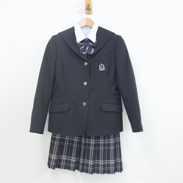 中古制服】千葉県 千葉明徳高等学校 女子制服 4点（ブレザー・シャツ・スカート）sf022250【リサイクル学生服】 | 中古制服通販パレイド