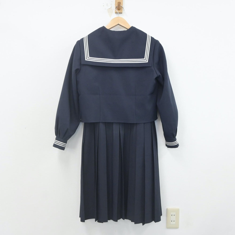中古制服】埼玉県 春日部中学校 女子制服 3点(セーラー服 中古制服】埼玉県 春日部中学校 女子制服 3点(セーラー服