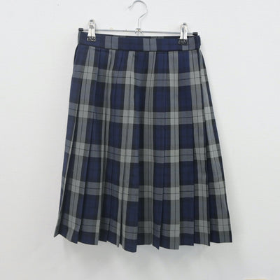 【中古】福岡県 西南学院高等学校 女子制服 4点（ブレザー・ニット・スカート）sf022268