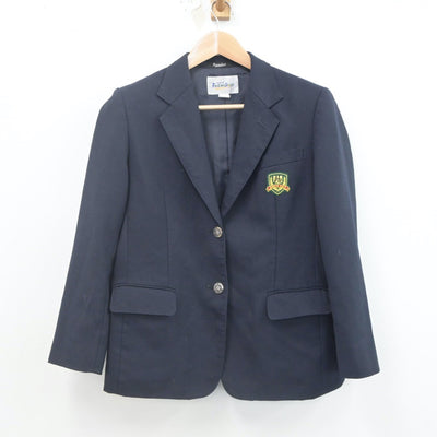 【中古】岡山県 岡山南支援学校 女子制服 4点（ブレザー・スカート）sf022272