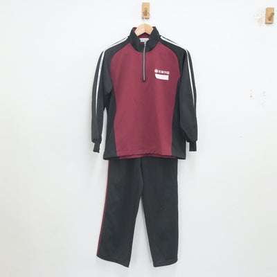 【中古】宮城県 宮城学院高等学校 女子制服 2点（ジャージ 上・ジャージ 下）sf022274