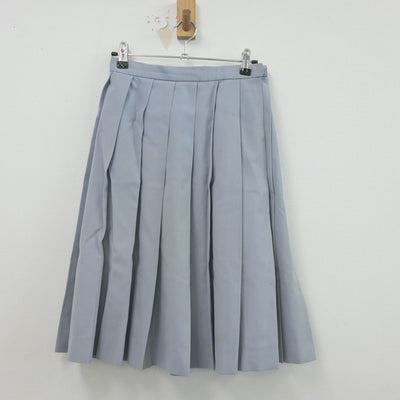 【中古】福島県 福島成蹊高等学校 女子制服 4点（ベスト・シャツ・スカート）sf022277