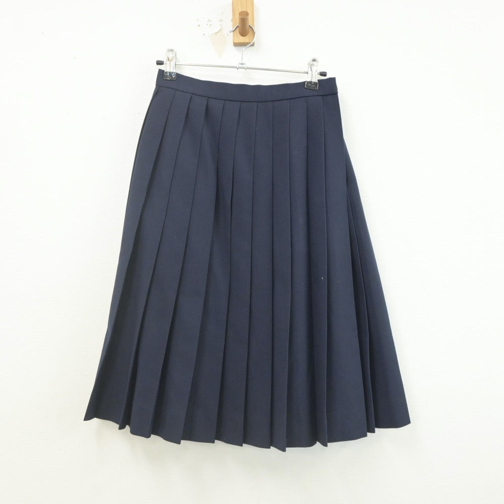 【中古】青森県 五所川原第三中学校 女子制服 3点（セーラー服・スカート）sf022287