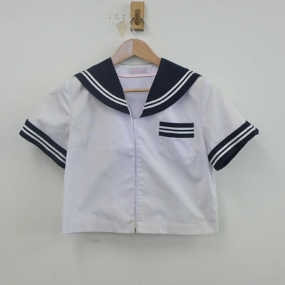 【中古】青森県 五所川原第三中学校 女子制服 1点（セーラー服）sf022288