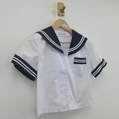 【中古】青森県 五所川原第三中学校 女子制服 1点（セーラー服）sf022288