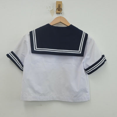 【中古】青森県 五所川原第三中学校 女子制服 1点（セーラー服）sf022288