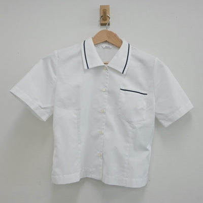 【中古】青森県 板柳高等学校 女子制服 3点（シャツ・ニットベスト）sf022290