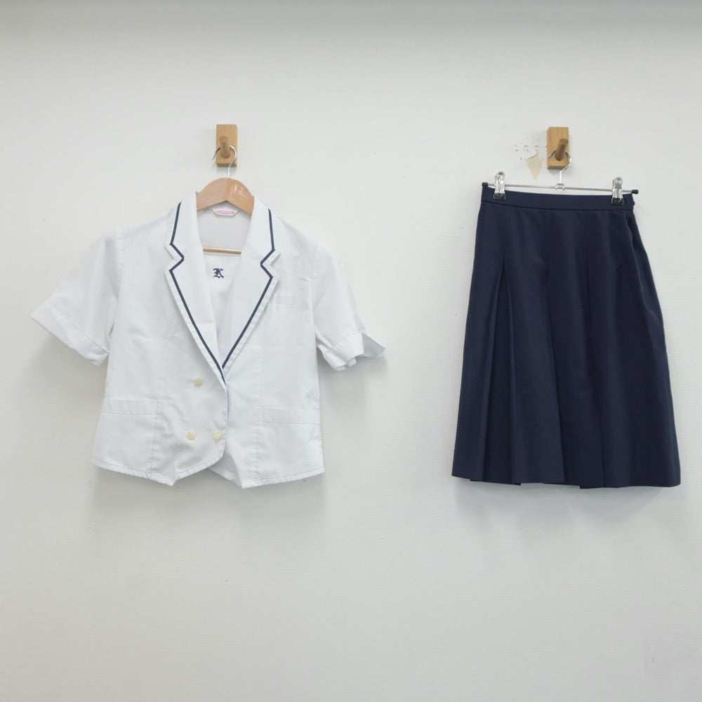 中古制服】和歌山県 近畿大学附属和歌山中学校 女子制服 3点