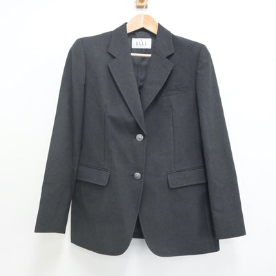 【中古】 学校名不明 女子制服 4点（ブレザー・スカート）sf022295