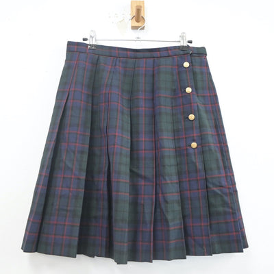 【中古】東京都 鶴川高等学校 女子制服 4点（ブレザー・ベスト・スカート）sf022301