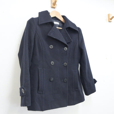 【中古】広島県 比治山女子高等学校 女子制服 2点（コート）sf022310