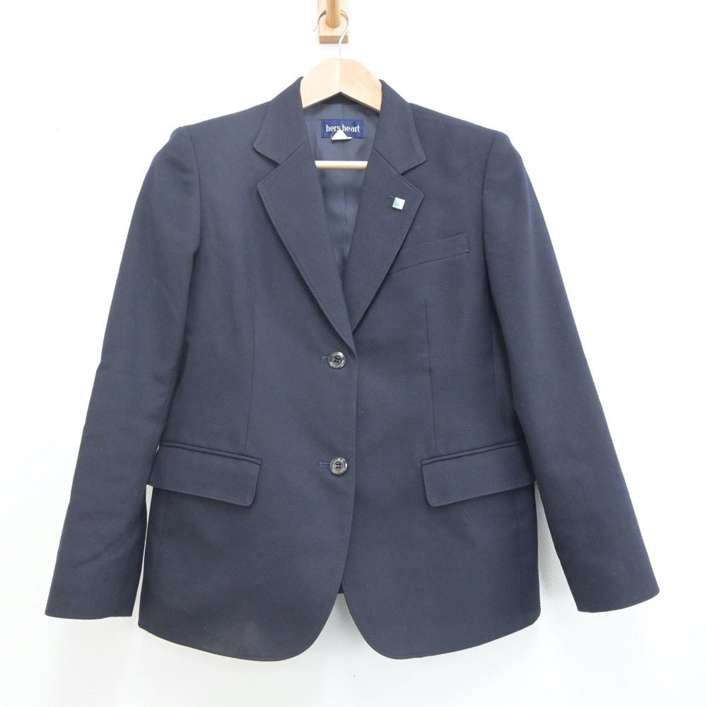 【中古】兵庫県 須磨学園高等学校 女子制服 3点（ブレザー・スカート）sf022324