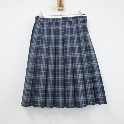 【中古】兵庫県 須磨学園高等学校 女子制服 2点（シャツ・スカート）sf022325