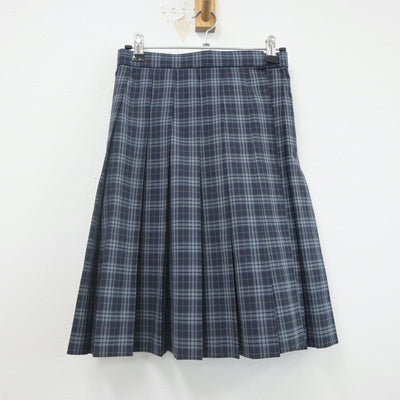 【中古】兵庫県 須磨学園高等学校 女子制服 2点（シャツ・スカート）sf022327