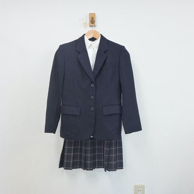 【中古】東京都 東京家政大学附属女子中学校・高等学校 女子制服 5点（ブレザー・シャツ・スカート）sf022334